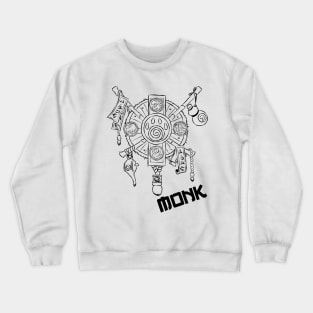 Monk Crest Crewneck Sweatshirt